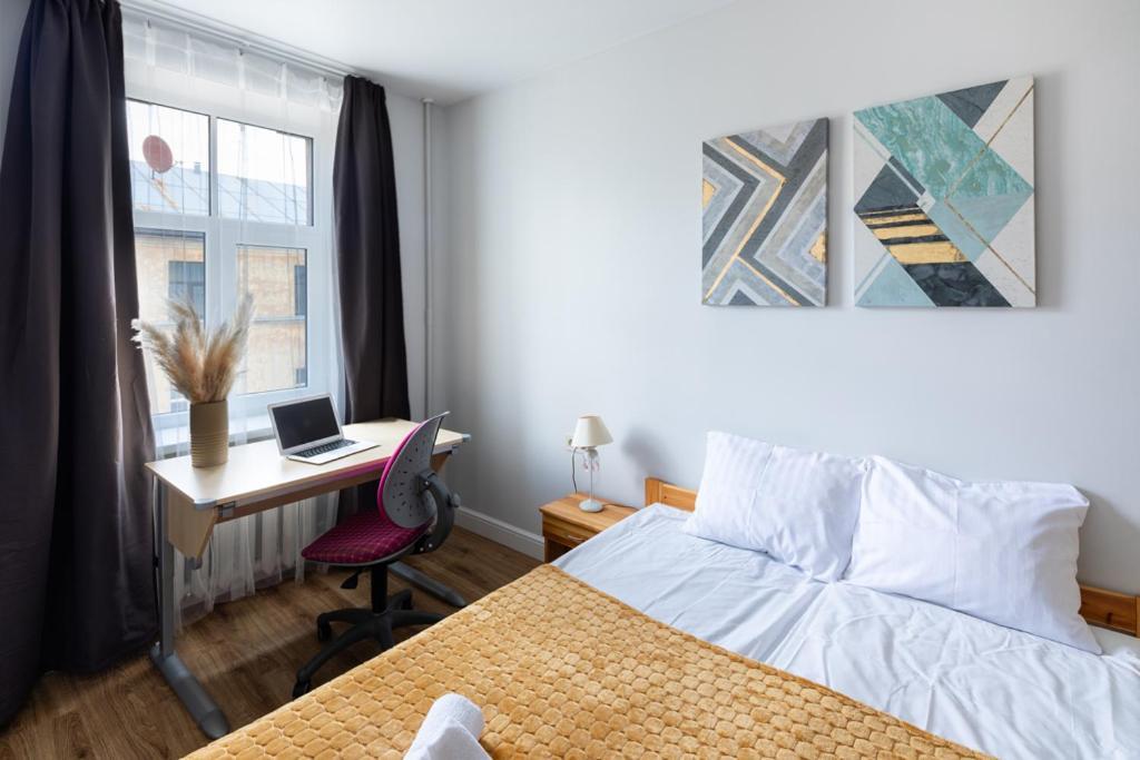 Cozy 2 Bedroom Apartment In Riga Centre Экстерьер фото